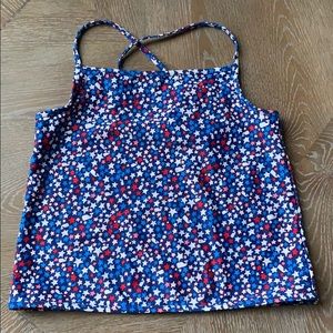 VINEYARD VINES Star & Wales Swim Tankini L (G 14)